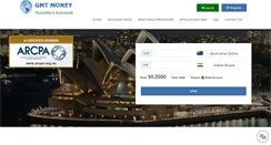 Desktop Screenshot of gmtmoney.com.au